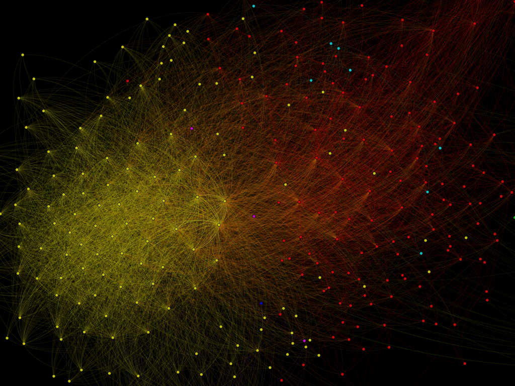 An Evolving Biochemical Technicolor&nbsp;Birdsnest